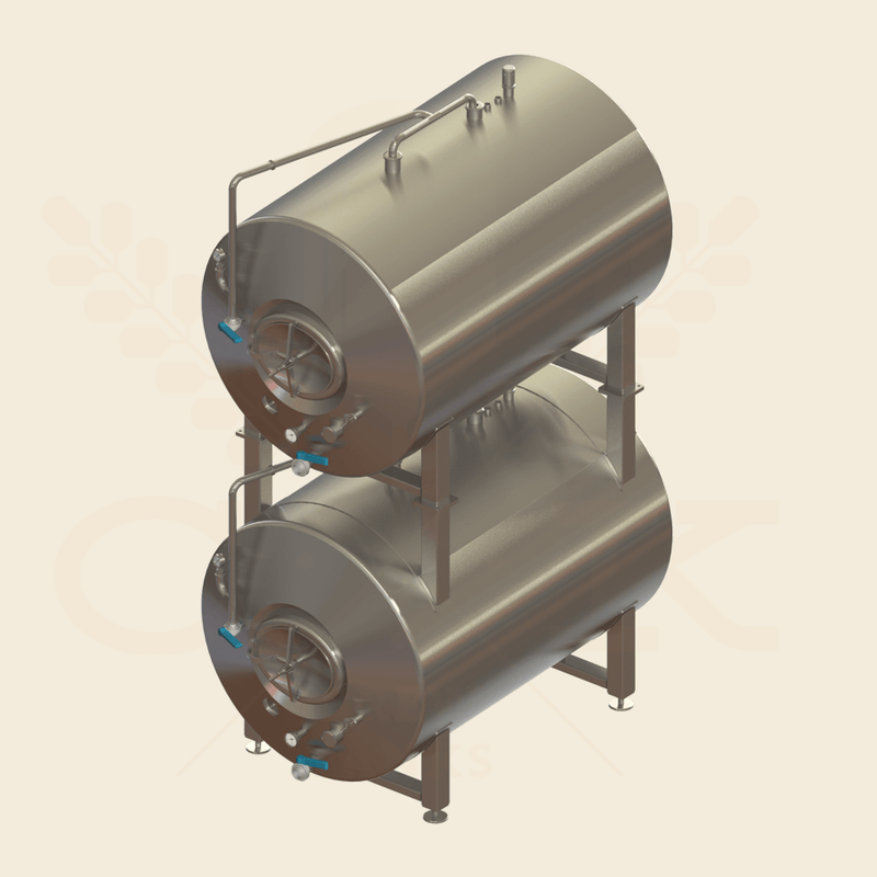 10 BBL | Lagering Vessel | Jacketed & Insulated, Stackable