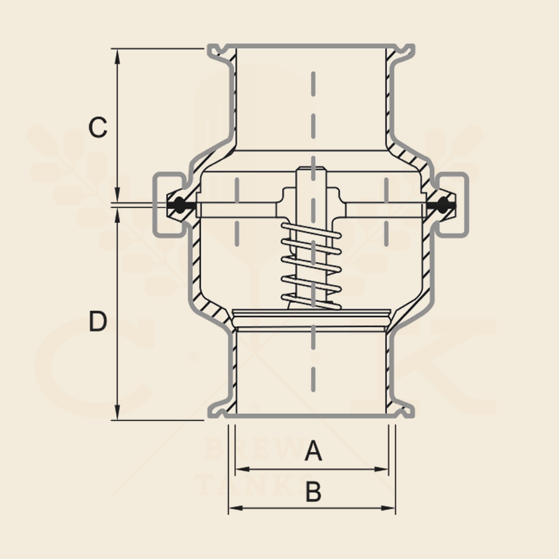1.5 in. | Check Valve | 304